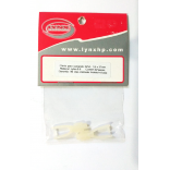 CLEVIS PARA COMANDO 1,8MM X 27MM 2 PEÇAS EM NYLON LYNX LHP 0254